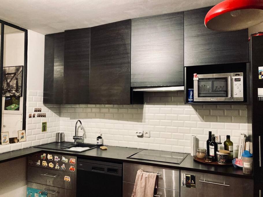Paris : Appartement Familial Avec Parking Prive クリシー エクステリア 写真