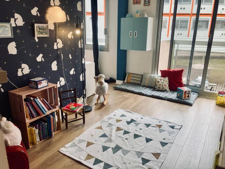 Paris : Appartement Familial Avec Parking Prive クリシー エクステリア 写真