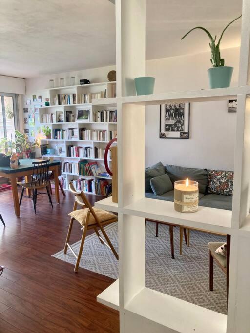 Paris : Appartement Familial Avec Parking Prive クリシー エクステリア 写真